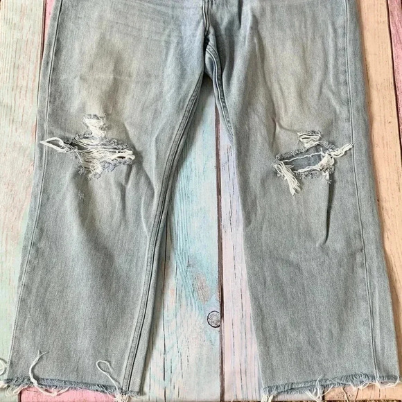 Dear John jodi straight super high rise distressed jeans - Picture 3 of 9